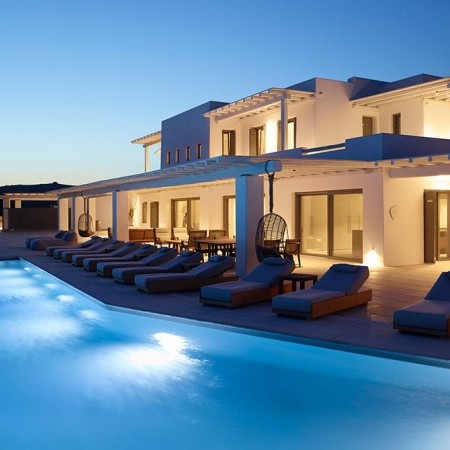 resort for large groups and events Mykonos