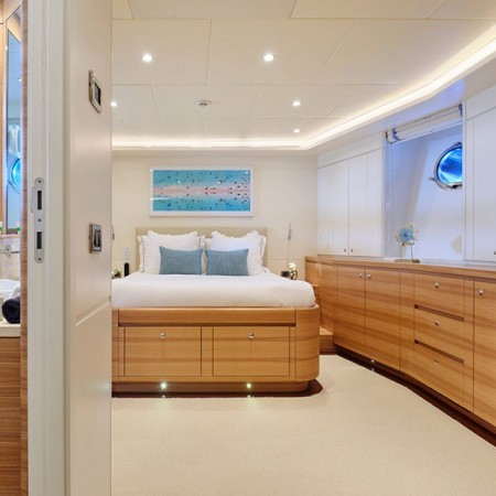 double cabin on 3D yacht