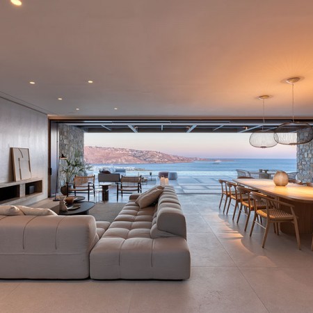 living room of villa Octave