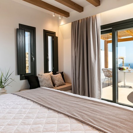 bedroom with a view