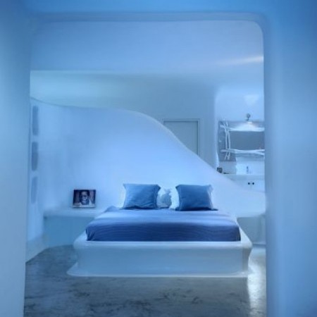 double bedroom at the villa