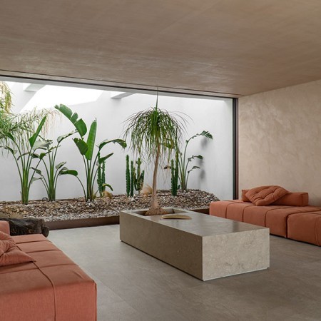 main living room in modern design
