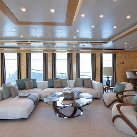 salon of AHS yacht