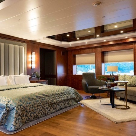 cabin on Adamaris yacht