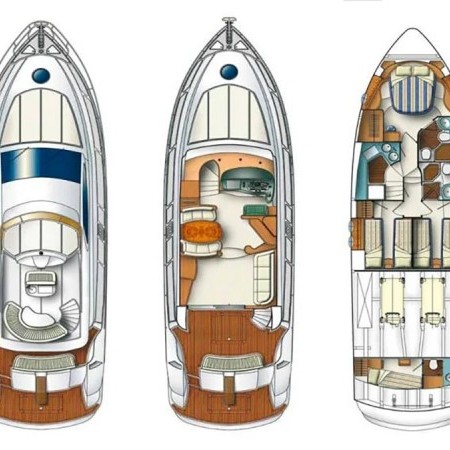 AICON 54' Mykonos Yacht for Charter