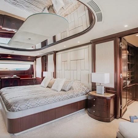 double cabin at Akira One superyacht