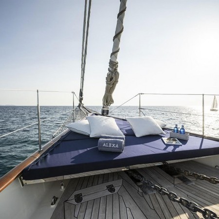 Alexa of London sailing yacht charter