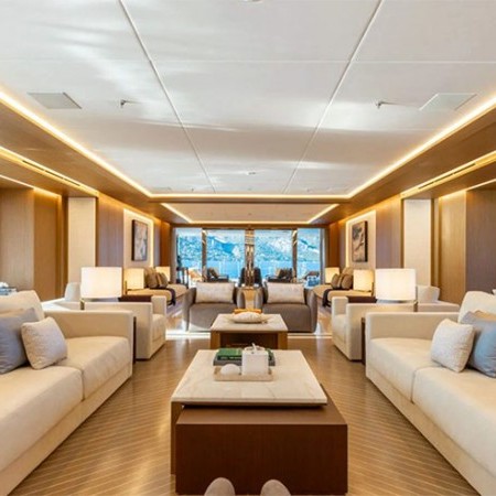 Alfa yacht's interior