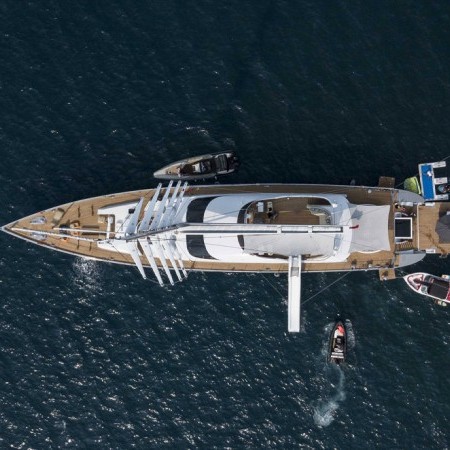 aerial view of all about u 2 sailboat