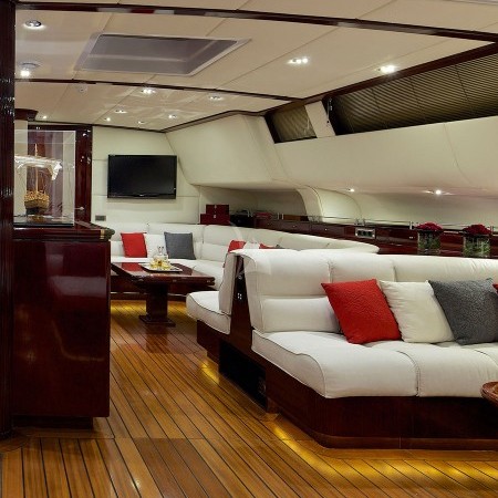 Allure A sailing yacht interior