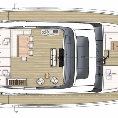 Alteya Catamaran layout