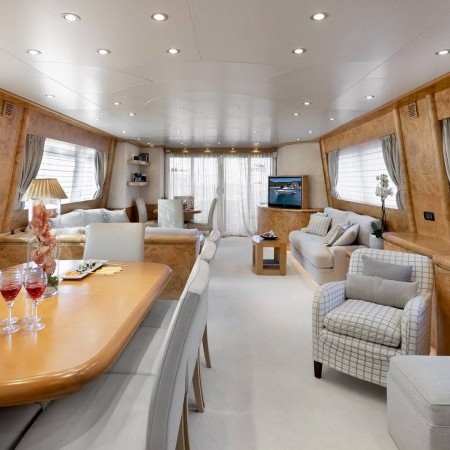 interior of Andilis superyacht 