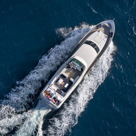 Andilis yacht aerial view