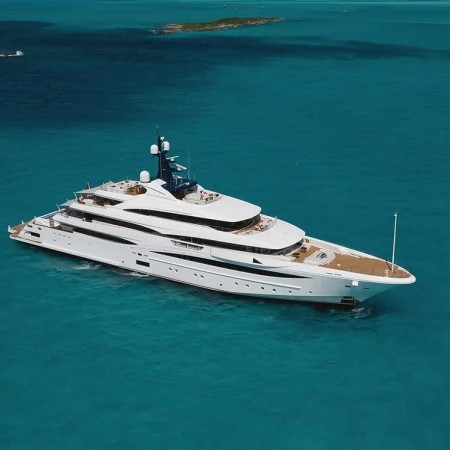 aerial photo of Andrea Superyacht