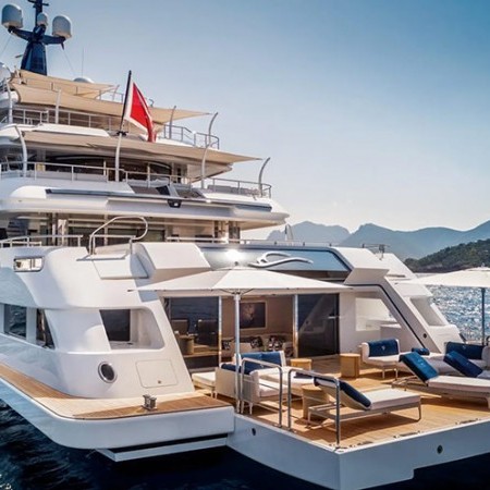 swim platform of Andrea yacht