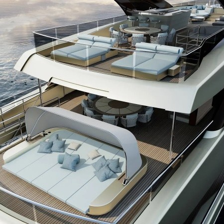 Anjelif yacht decks