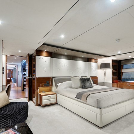 Antheya III yacht cabin