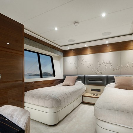 Antheya III yacht cabin