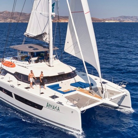 Aphaea catamaran charter