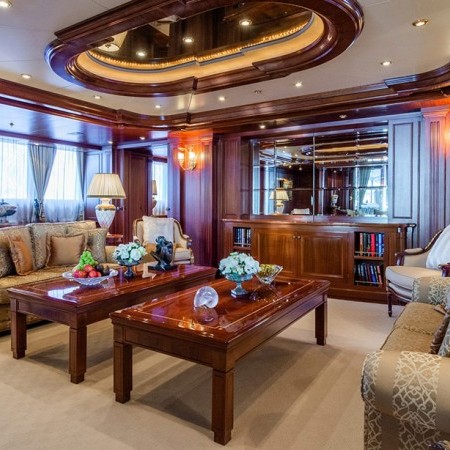 Apogee yacht interior