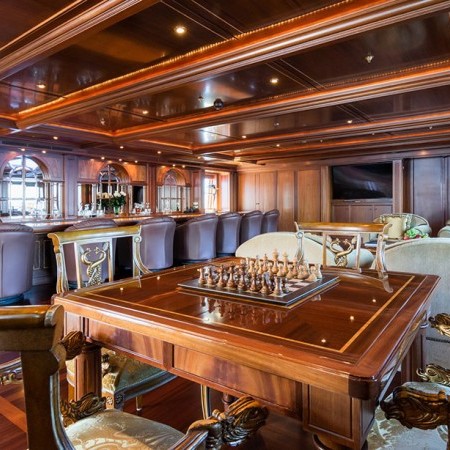 Apogee yacht interior