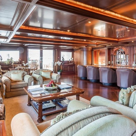 Apogee yacht interior