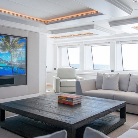 salon of Arbema superyacht