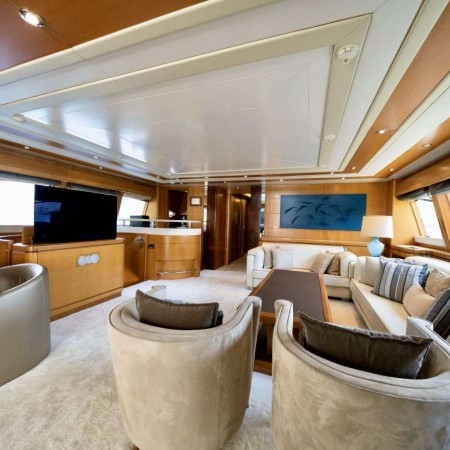 interior of Ariela superyacht