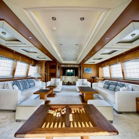 interior of Ariela superyacht