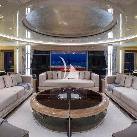 living area of the boat