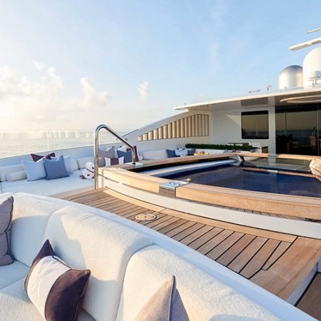 deck lounging area