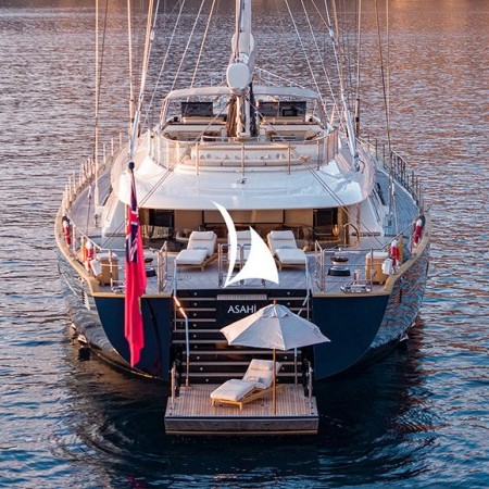 Asahi sailing yacht charetr