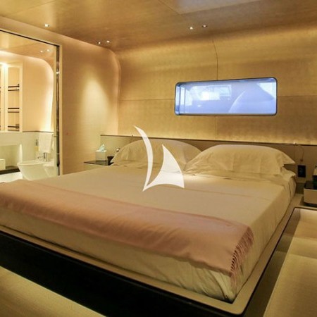 one of the cabins of Aslec 4 yacht