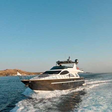 azimut 80 yacht Mykonos