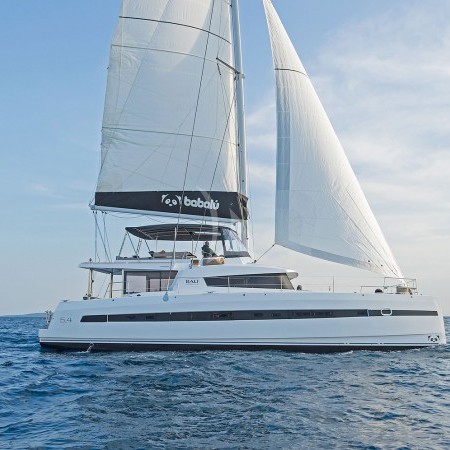 Babalu catamaran charter Greece