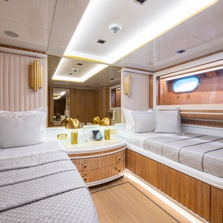 Barents superyacht cabin