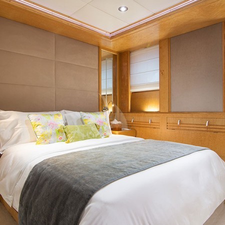 one of the  boat's cabins
