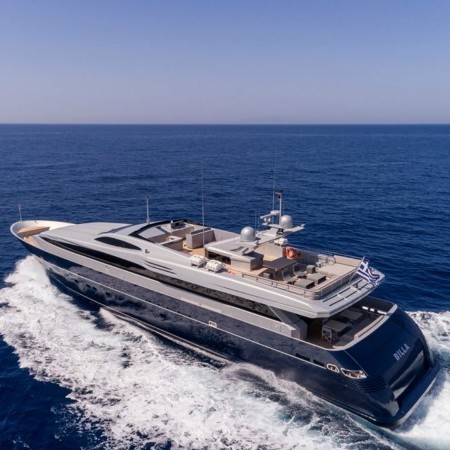 aerial photo of Billa Superyacht