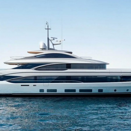 side view of Birubi superyacht