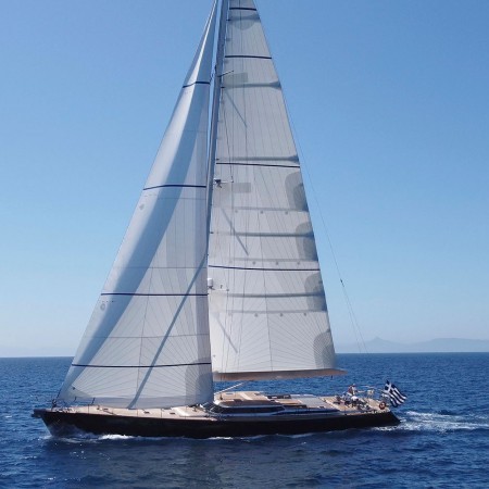 Black Lion - Perini Navi sailing yacht charter