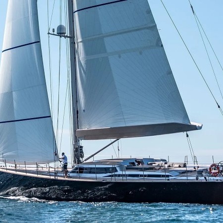 Black Lion sailing yacht Perini Navi