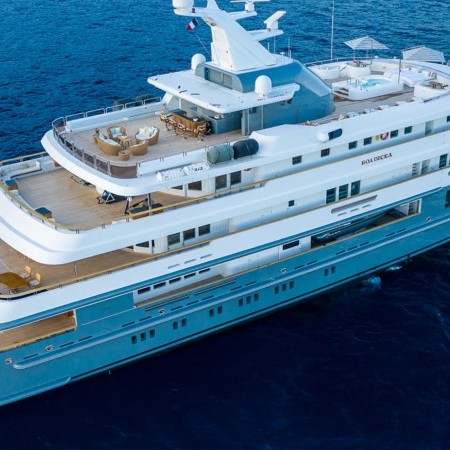 Boadicea luxury yacht for charter