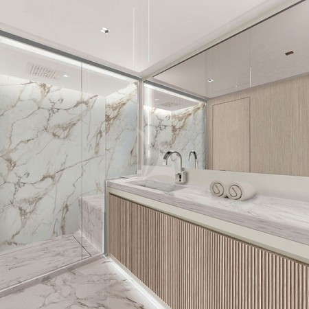 one of the ensuite bathrooms