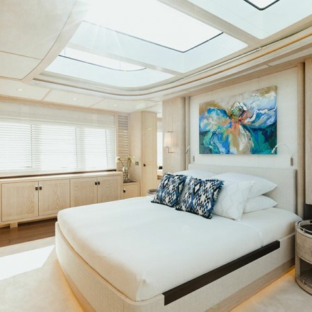 cabin for 2 charter guests