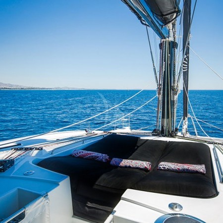 Lagoon catamaran charter Greece