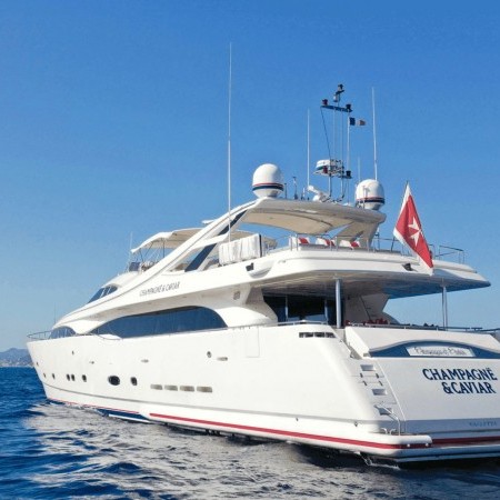 Champagne & Caviar yacht charter Greece