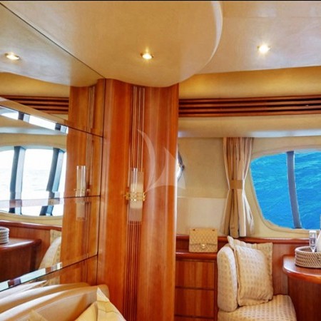 yacht's interior