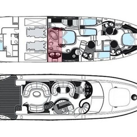 Chill Out II yacht layout