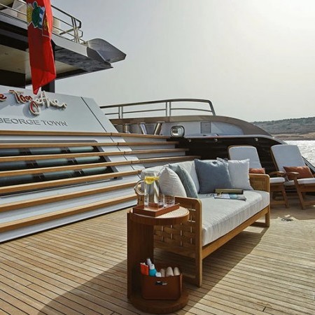 come together yacht swim platform