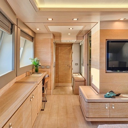 cabin for 2 charter guests